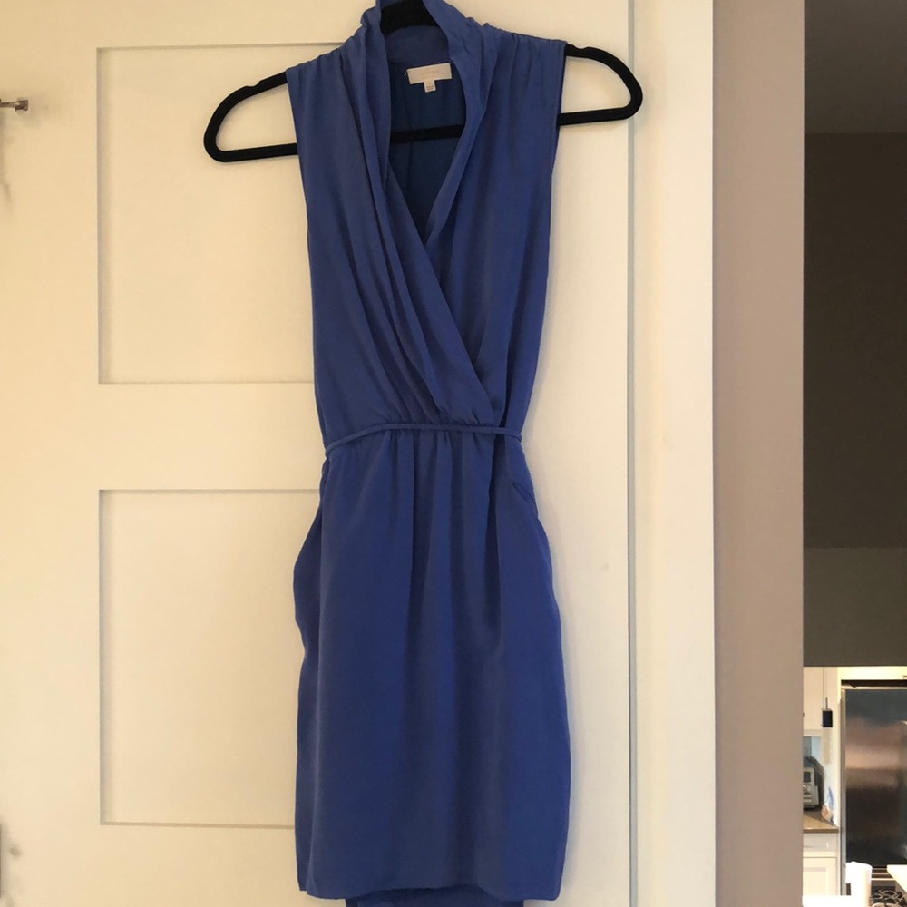 Aritzia Wilfred Sabine Silk Wrap Dress XS